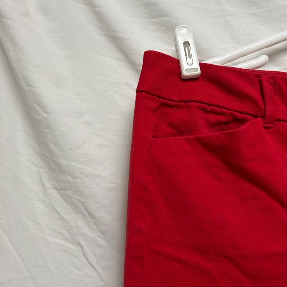 Red Old Navy Skinny Ankle Jeans - Picture 2 of 5